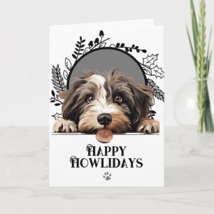 Happy Howlidays Tibetan Terrier Dog Weihnachten