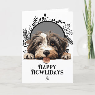 Happy Howlidays Tibetan Terrier Dog Weihnachten