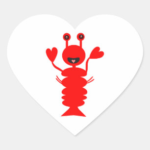 Happy Humster Herz-Aufkleber