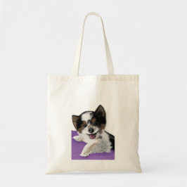 Happy Hund face Tote Bag Tragetasche