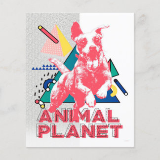 Happy Hund Leinwand drucken | Niedliches Liebesges Flyer