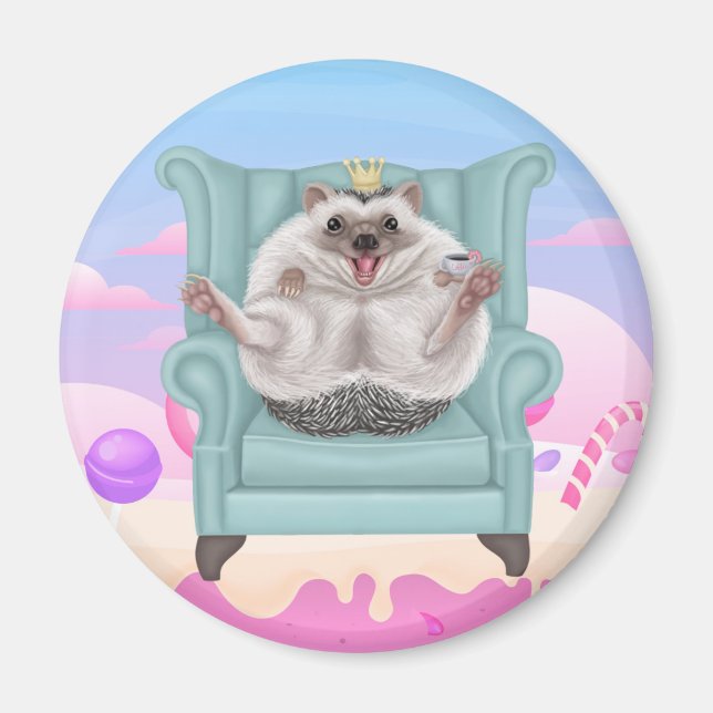 Happy Igel Magnet (Vorne)