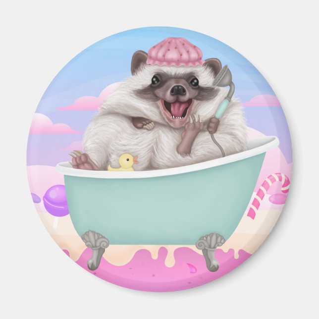 Happy Igel Magnet (Vorne)