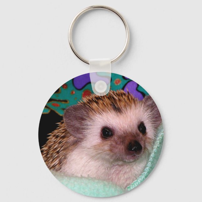 Happy Igel Schlüsselanhänger (Vorderseite)