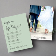 Happy immer nach dem Foto Hochzeit Empfang