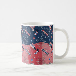 Happy Independence Day & 4. Juli Geschenk Idee Kaffeetasse