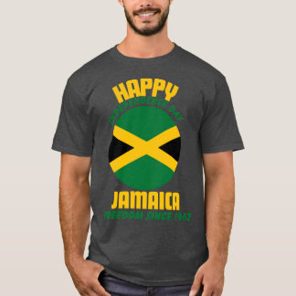 Happy Independence Day Jamaica 1962 Proud Jamaican T-Shirt