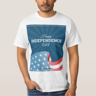 Happy Independence Day T - Shirt Design