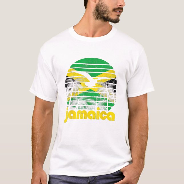 Happy Independence Jamaica, Est 6th August 1962, J T-Shirt (Vorderseite)