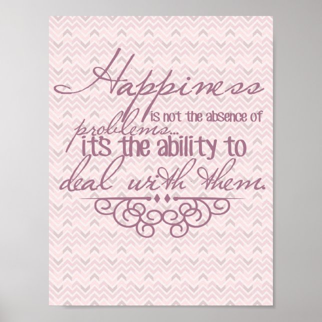 Happy Inspiration Poster (Vorne)