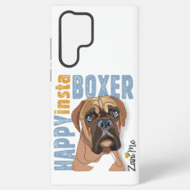 Happy Insta Boxer - Zani Mo Dog Samsung Galaxy Hülle