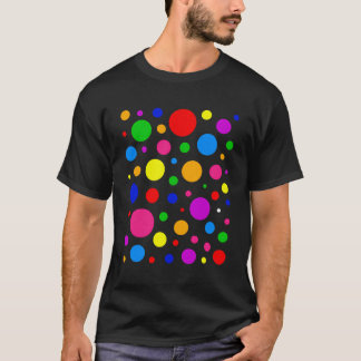 Happy International Dot Day farbenfrohe Punkte Män T-Shirt