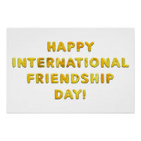 Happy International Friendship Day
