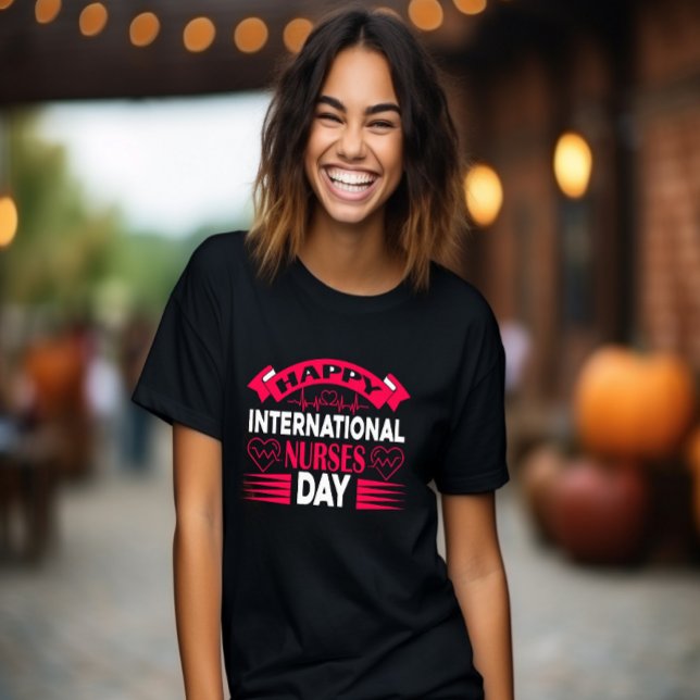 Happy International Nurses Day T-Shirt (Von Creator hochgeladen)