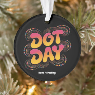 Happy International Polka Dot Day Women Girls Ornament