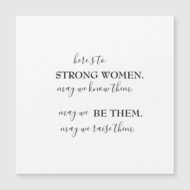 Happy International Women's Day Einladung Postca (Vorderseite)