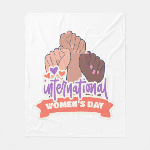 Happy International Women's Day Fleecedecke