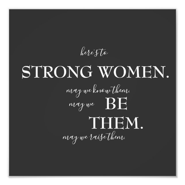 Happy International Women's Day T - Shirt Holzbox Fotodruck (Vorne)