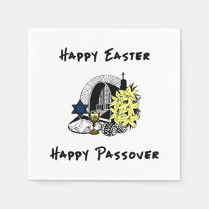 Happy Intertrust Oaster and Pessach Serviette