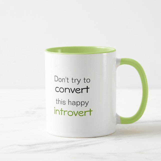 Happy Introvert Tasse (Rechts)