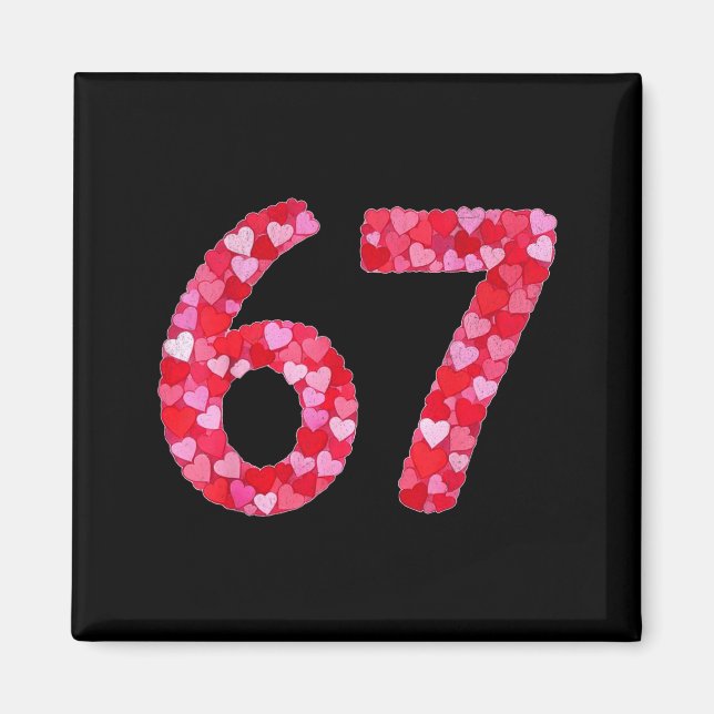 Happy Its My Grandmas 70th Birthday 1955 70 Years  Magnet (Vorne)