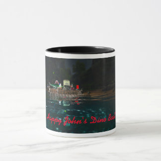 Happy John's Dino Boat Tasse