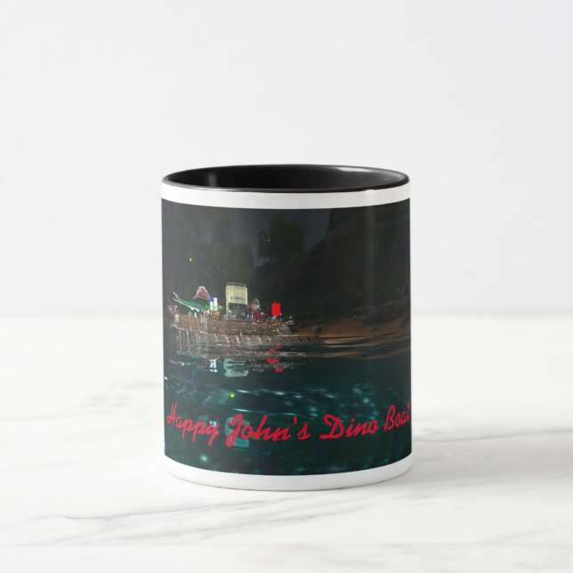 Happy John's Dino Boat Tasse (Zentrum)