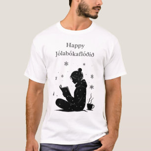 Happy Jolabokaflod - Isländisch Book Flood Gift T-Shirt