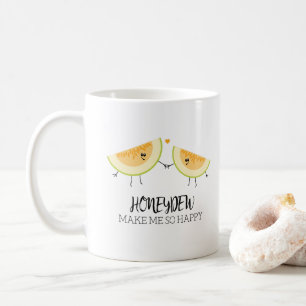 Happy Jubiläum Liebe Sie Niedlich Melon Feinschmec Kaffeetasse