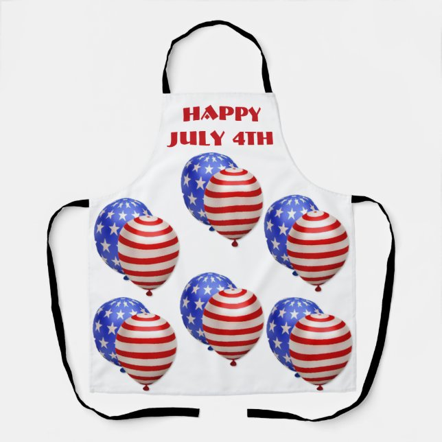 HAPPY JULY 4. SCHÜRZE (Vorderseite)