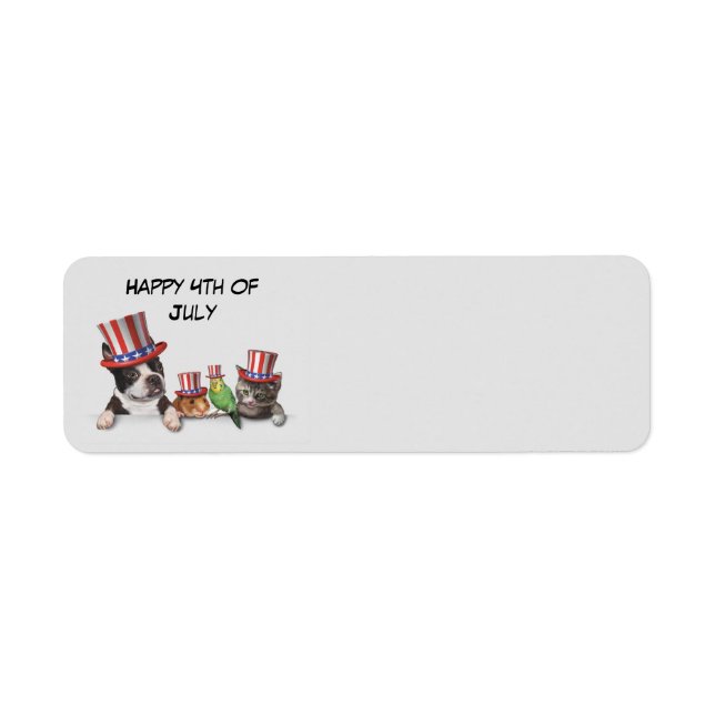 Happy July 4th Holiday (Vorne)