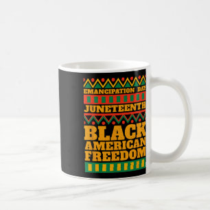 Happy Juneteenth 1865 Celebrate Emanzipation Day B Kaffeetasse