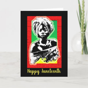 Happy Juneteenth Karte