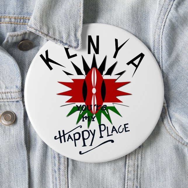 Happy Kenya Place Button (Beispiel)