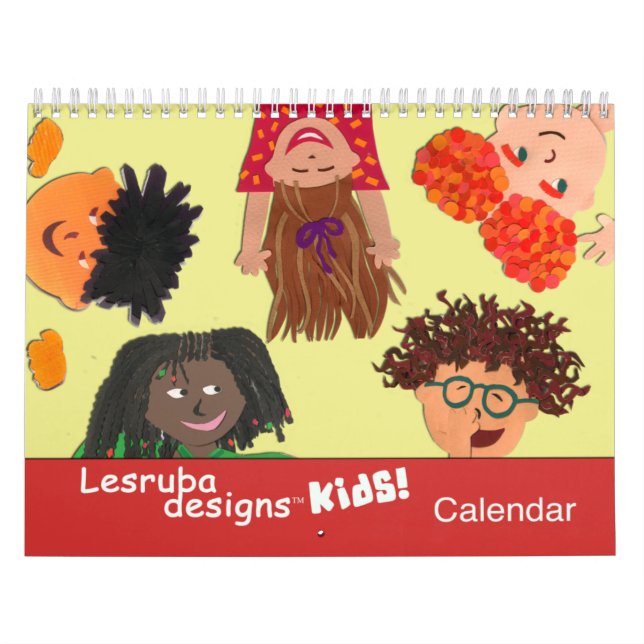 Happy Kids Children's Art Kalender (Titelbild)