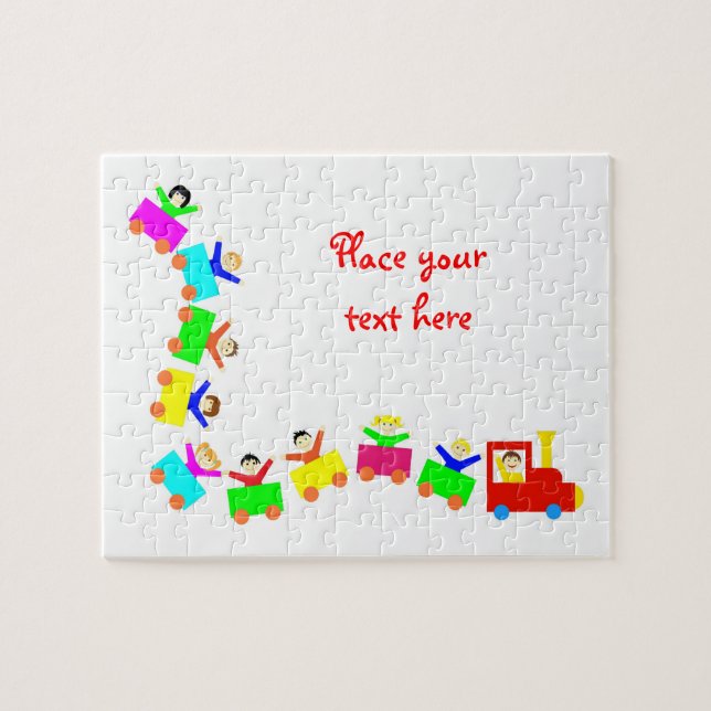 Happy Kids Train (Horizontal)