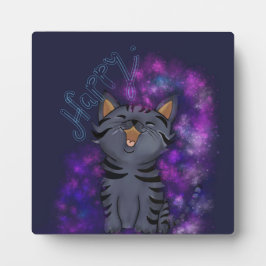 Happy Kitten Thermal Tumbler Fotoplatte
