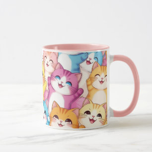 Happy kitty tasse
