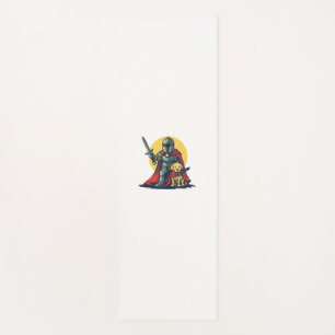 Happy Knight mit Hund für lustige Erwachsene und K Yogamatte