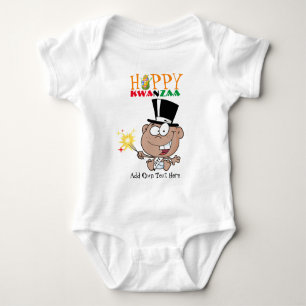 Happy KWANZA New Baby Geboren Year Strampler