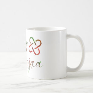 Happy Kwanzaa Bokeh Umoja Kaffeetasse