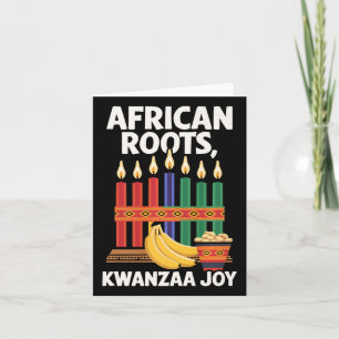 Happy Kwanzaa Candles Africa Holiday African Ameri Karte