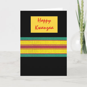 Happy Kwanzaa Card Feiertagskarte