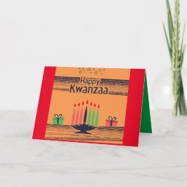 HAPPY KWANZAA CARD FEIERTAGSKARTE