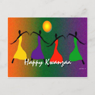 Happy Kwanzaa Card Postkarte