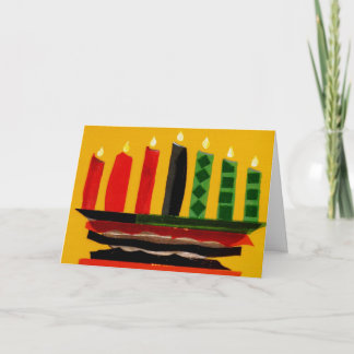 Happy Kwanzaa Feiertagskarte