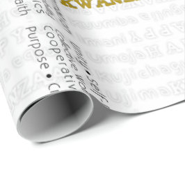 Happy Kwanzaa Geschenkpapier