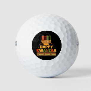 Happy Kwanzaa Golfball