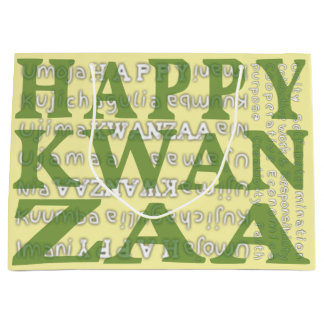 Happy Kwanzaa Große Geschenktüte