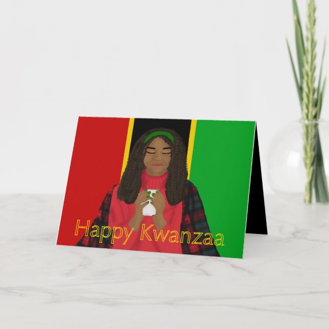 Happy Kwanzaa Karte (Vorderseite)